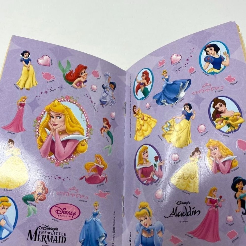 Disney Mini Princess Coloring Activity Sticker Books 2 - Picture 3 of 10
